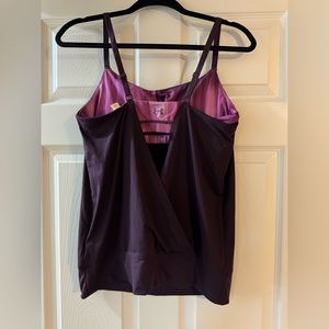 Under Armour bra tank top, peekaboo back
